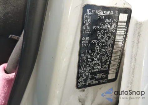 2014 Nissan Juke S from USA, damaged, VIN JN8AF5MV0ET482601